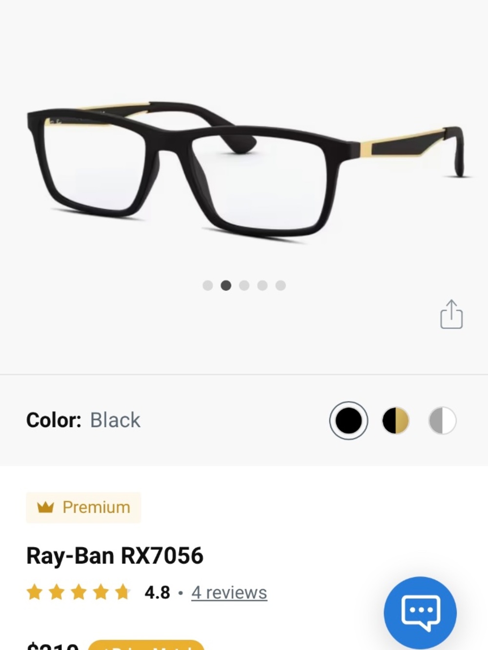 Ray-Ban eyeglasses(never worn)